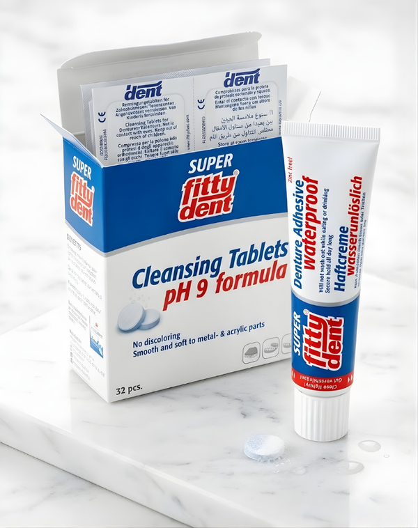 FittyDent Cleaning Tablets
