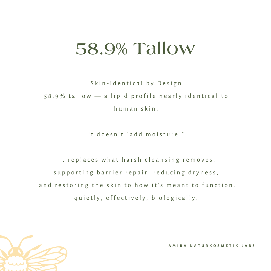 Amira Honey Milk Soap — Natural Tallow Bar 100g
